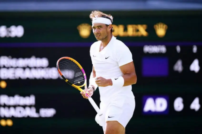 Wimbledon: Rafael Nadal sufre pero gana a Ricardas Berankis