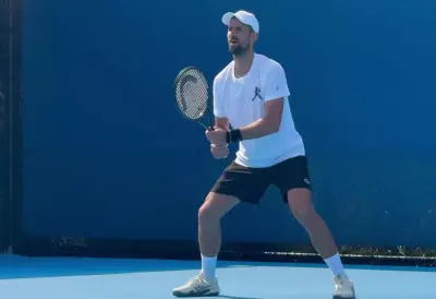 "Desembarco de rey": Novak Djokovic ya entrena en Cincinnati y enciende Ohio