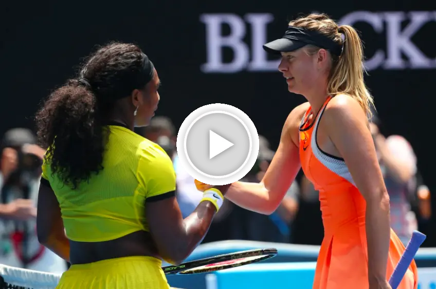 Serena Williams recuerda cómo sorprendió a Maria Sharapova en el Abierto de Francia