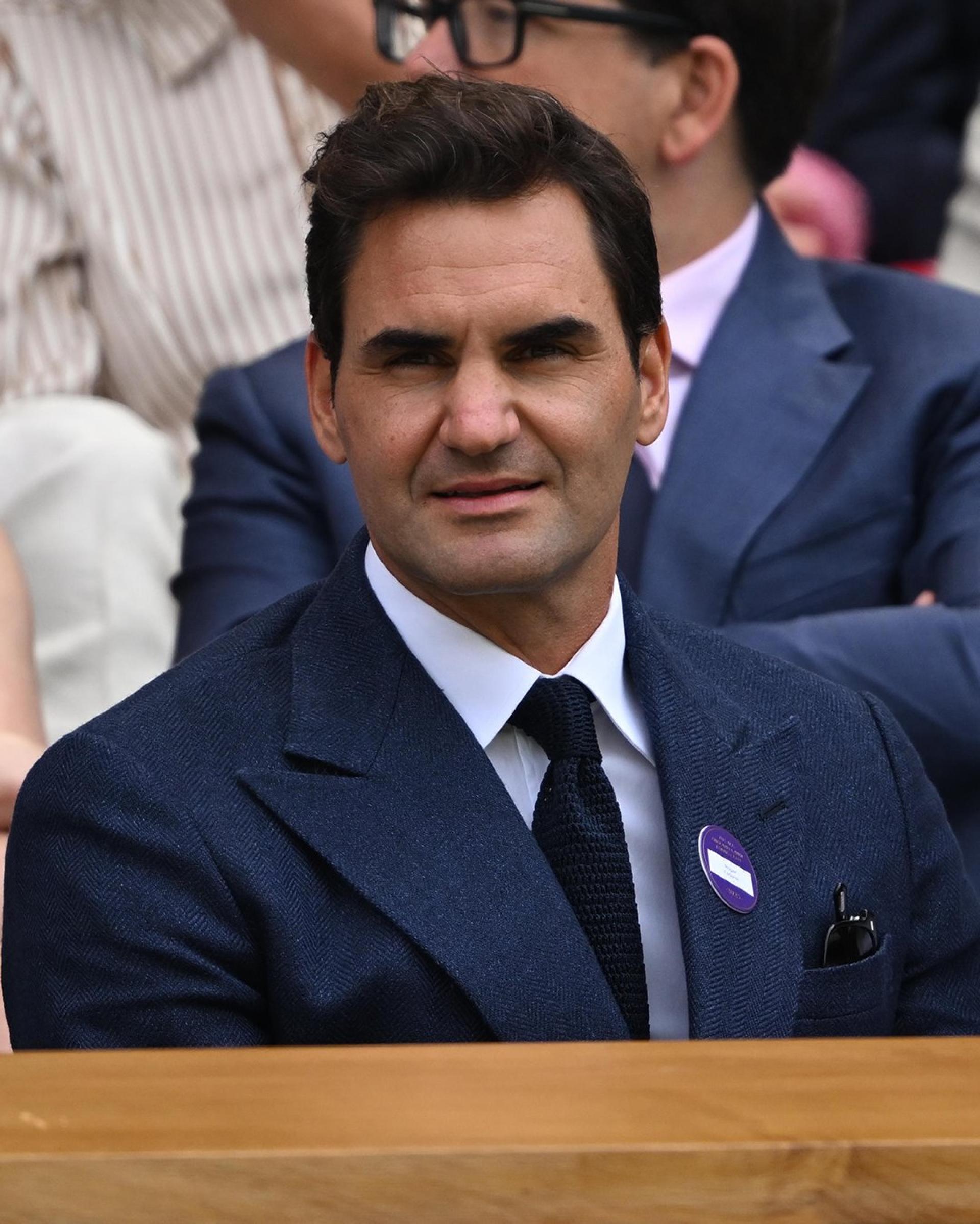 Roger Federer eligió al ganador entre Novak Djokovic y Jannik Sinner en Wimbledon