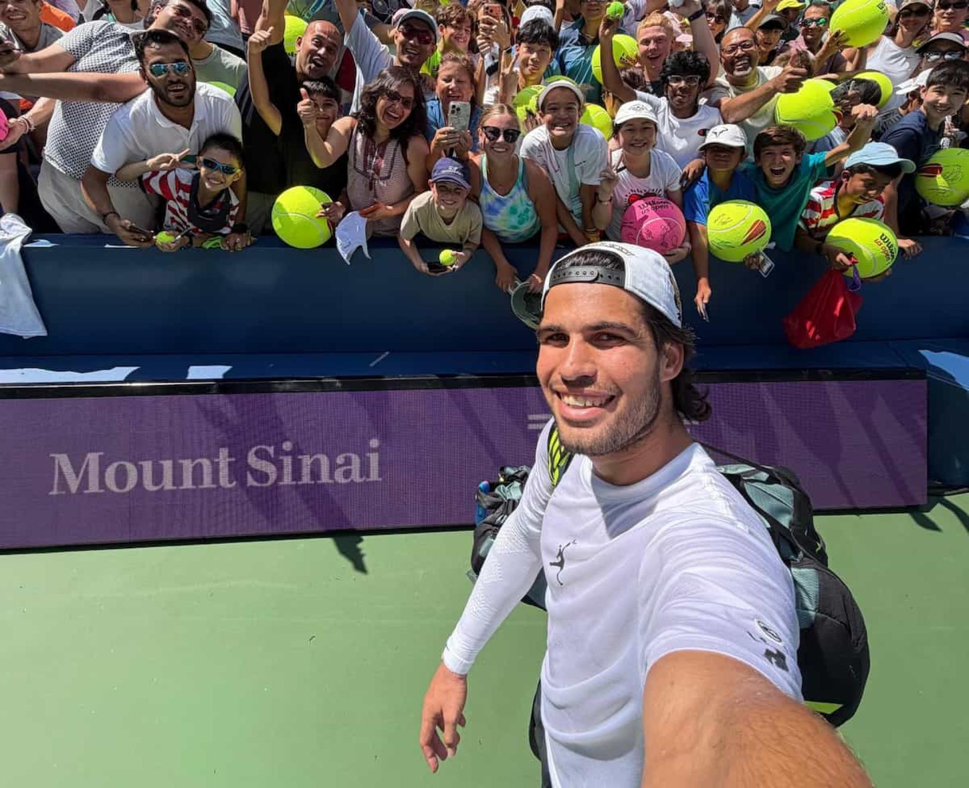 Carlos Alcaraz persigue la hazaña jamás vista en la Era Open durante el US Open 2026