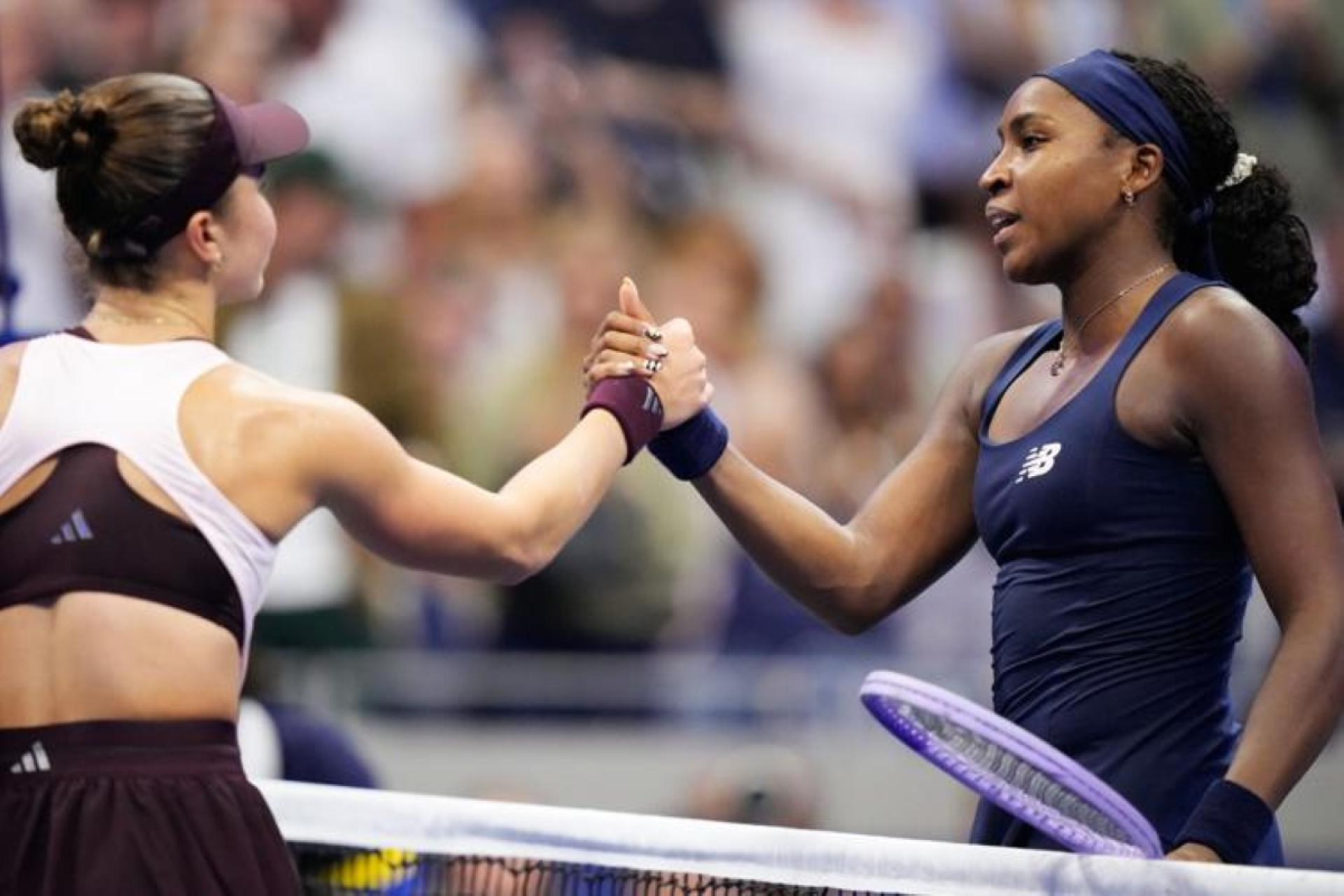 El mensaje tan especial de Coco Gauff a Iva Jovic tras poner fin a la andadura de la adolescente en el US Open