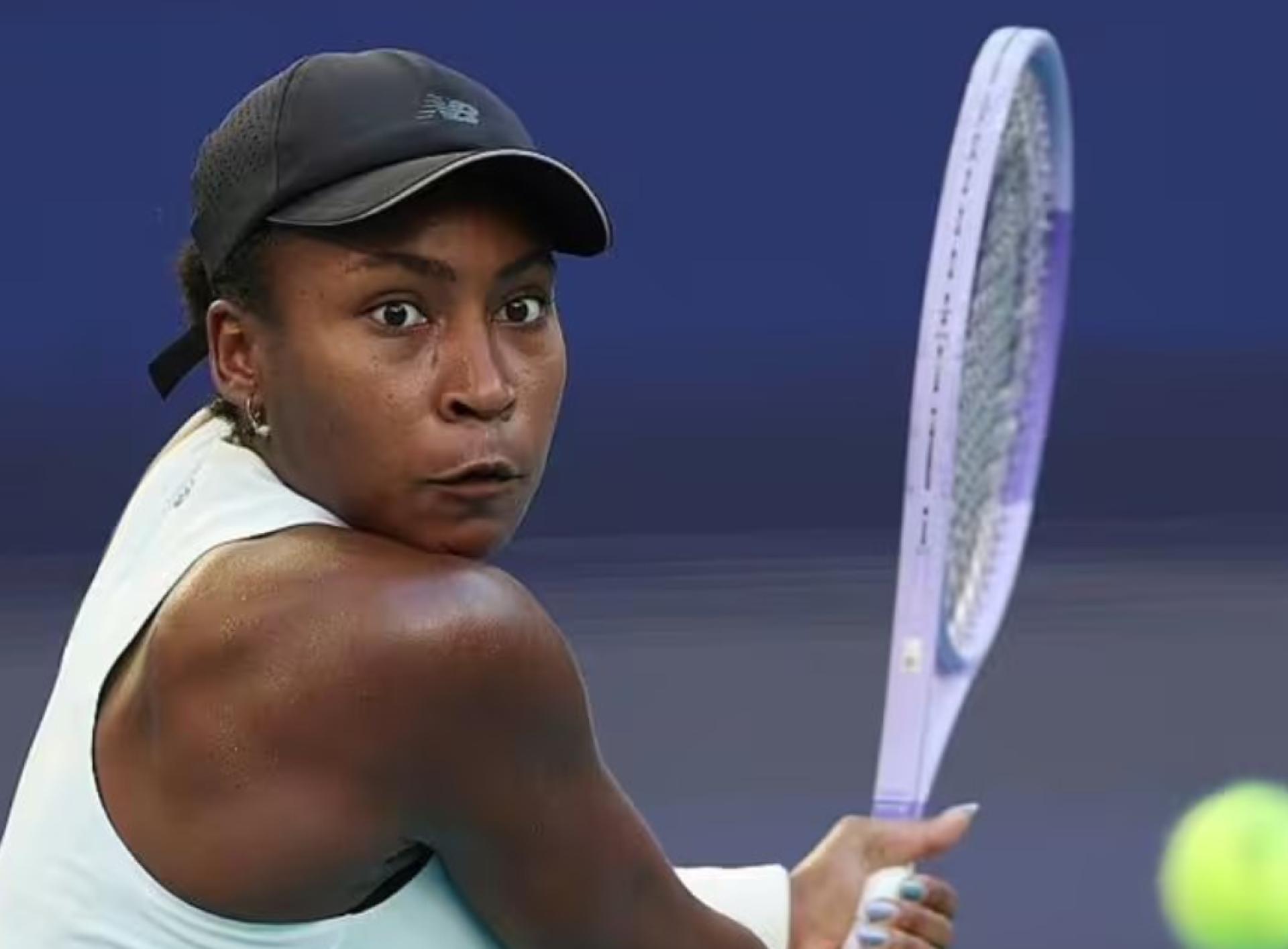 Coco Gauff explica cómo la ayudó su entrenador cuando lo pasó mal ante Jovic