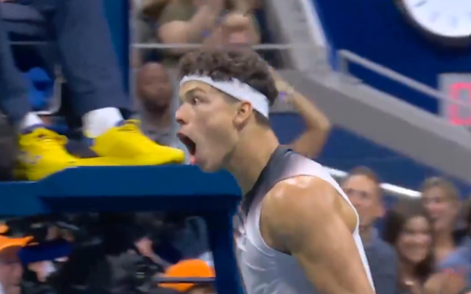 Brad Gilbert asegura que a Shelton no le bastó con un arma ante Zverev