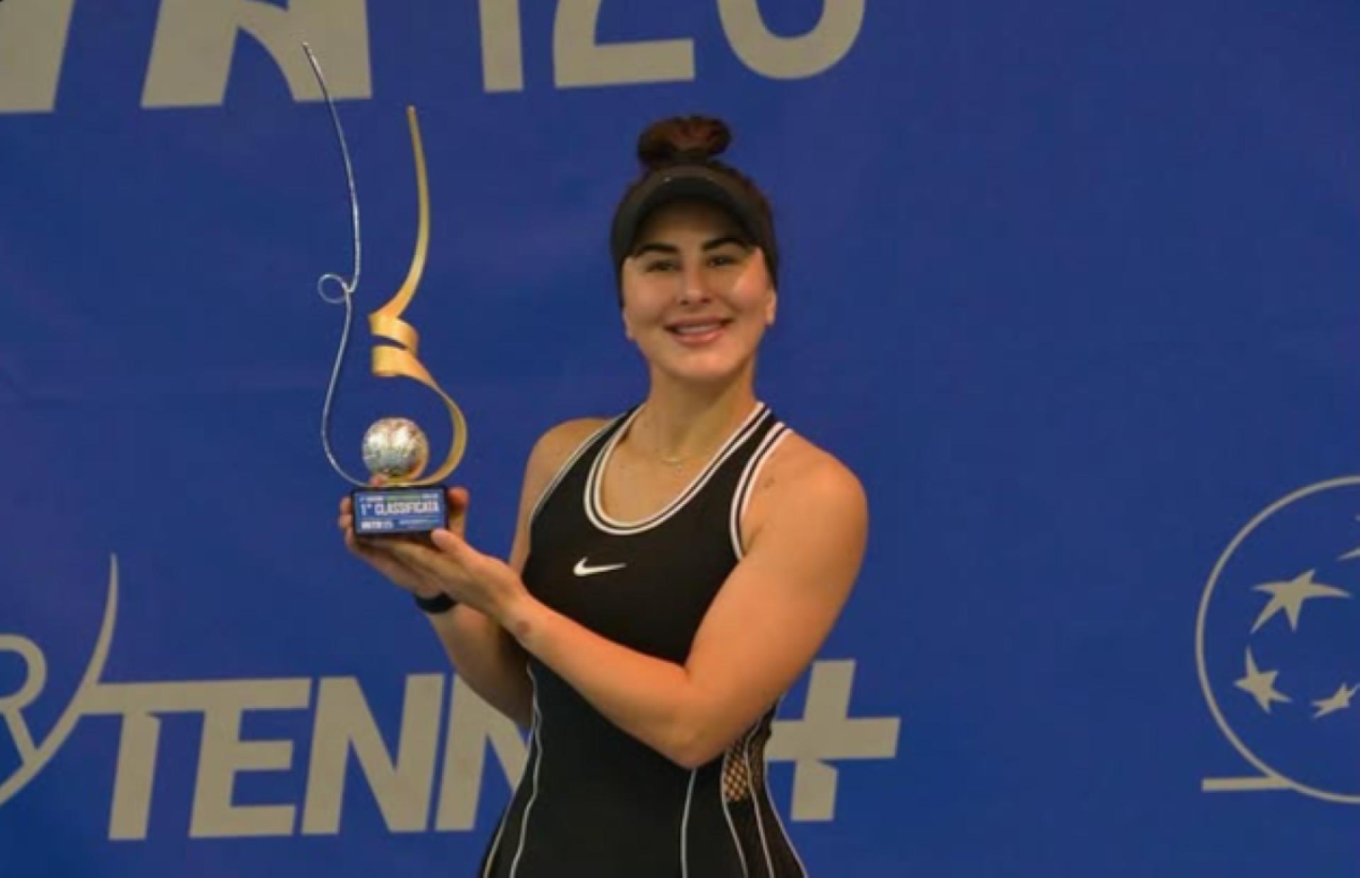 Bianca Andreescu, «más que humilde» tras conquistar su primer gran título desde el US Open de 2019 en el WTA 125